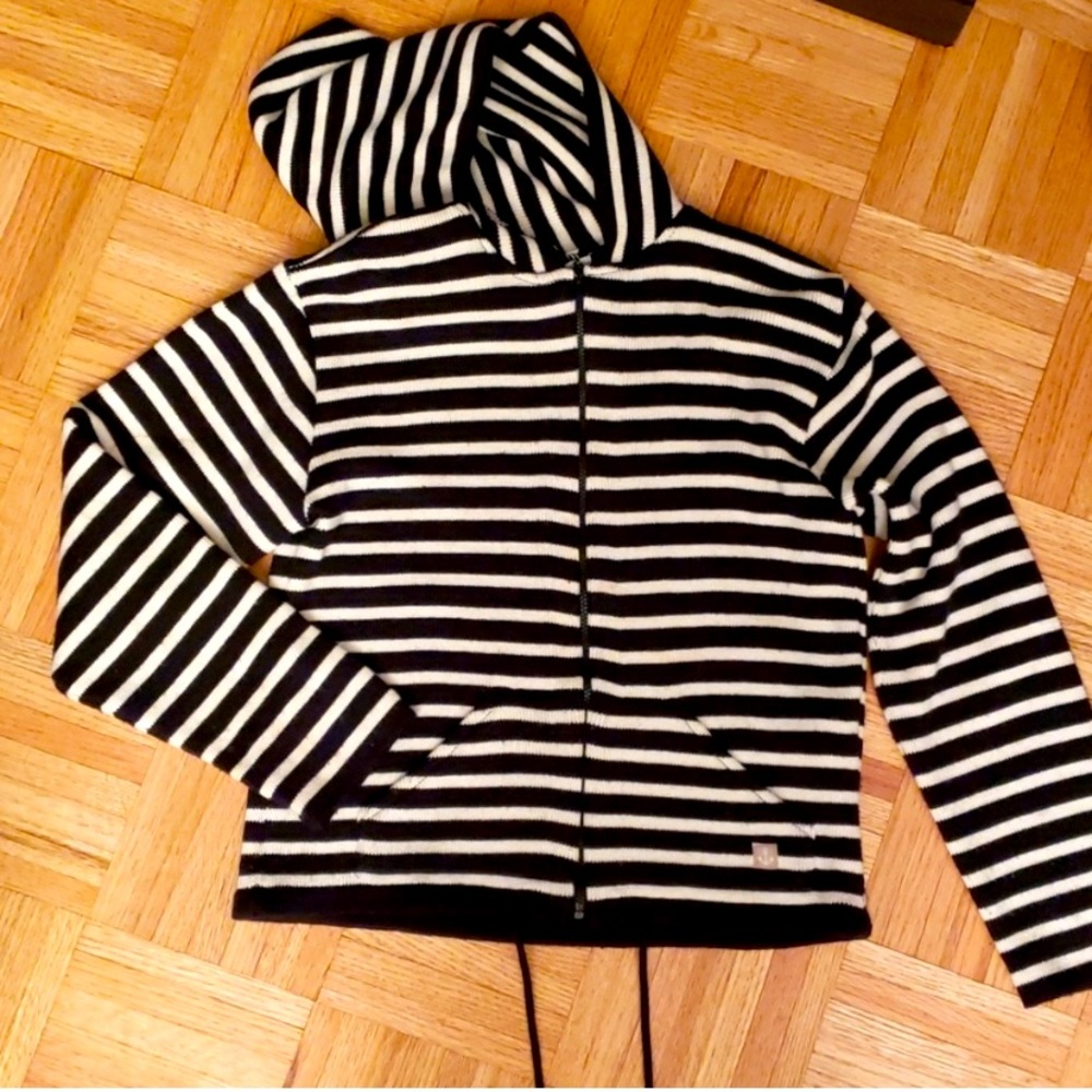 Coudémail | Striped sweater hoodie